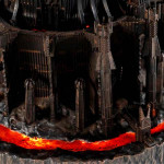 Lord of the Rings Statue: Barad Dur / Sauron Art Mask (1:1 Scale)