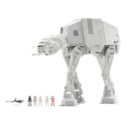 Star Wars Micro Galaxy Squadron Feature Vehicle with Figures: AT-AT WALKER Assault Class