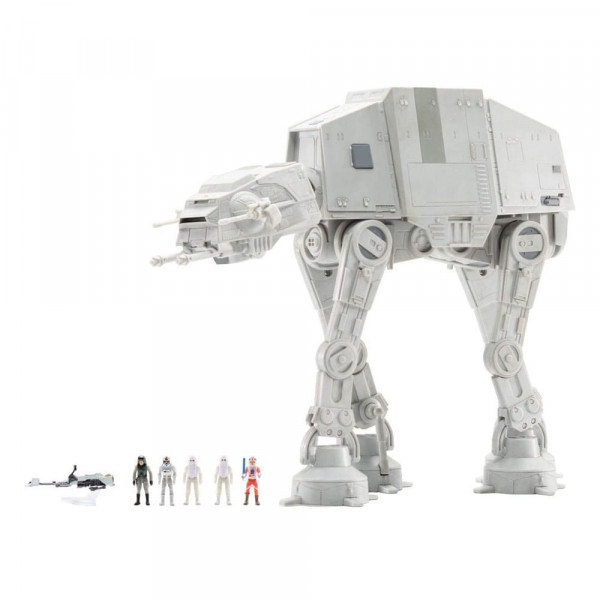 Star Wars Micro Galaxy Squadron Feature Vehicle with Figures: Razor Crest