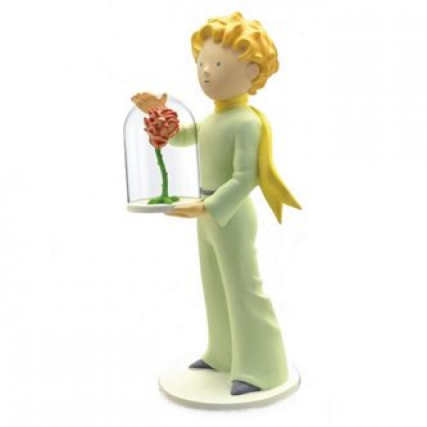 Statue: The Little Prince with the rose