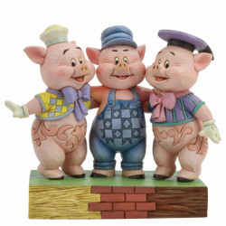 Three Little Pigs Squealing Siblings: Silly Symphony 