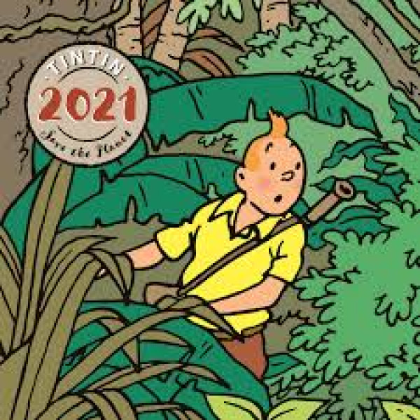 Tintin Calendar 2021 (Save the planet)