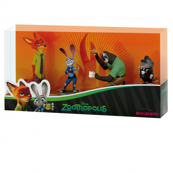 Zootopia 4-mini figure-set