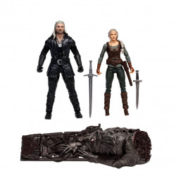 Action Figure: The Witcher - Geralt and Ciri (Netflix Season 3)