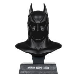 DC Direct Mini Replica: Μάσκα του Batman από το Batman Begins του 2005 - Gold Label (κλίμακα 1/3)