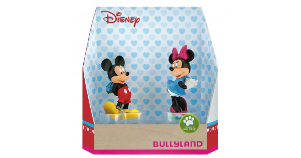 Mickey & authentic Minnie Valentines Figures