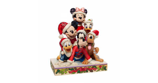 Jim Shore Mickey deals Piled High with Holiday Cheer 6007063