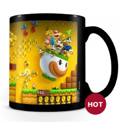 Heat Change Mug: Super Mario Bros "Gold Coin Rush"