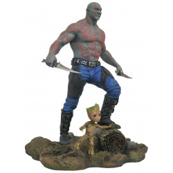 Marvel Comic Gallery PVC Statue: Drax & Baby Groot (Guardians of the Galaxy Vol. 2)