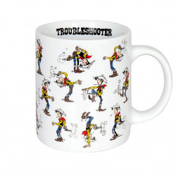 Mug Lucky Luke "Troubleshooter"