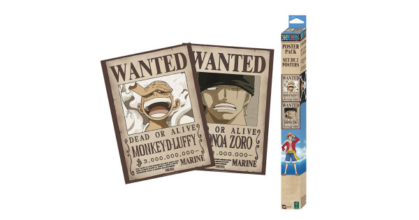 one-piece-posters:-wanted-zoro