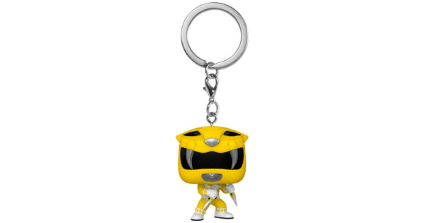 Power Rangers Pocket POP! Keychain: Yellow Ranger (30th Anniversary ...