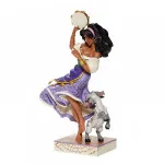 Disney Traditions: Esmeralda and Djali "Twirling Tambourine Player" του Jim Shore