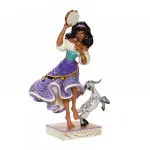 Disney Traditions: Esmeralda and Djali "Twirling Tambourine Player" του Jim Shore