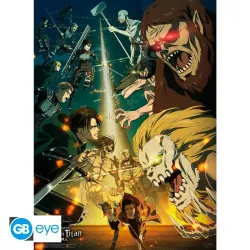 Attack on Titan Αφίσα: Paradis VS Marley