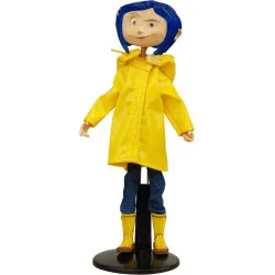 Bendable Action Figure: Coraline in Raincoats & Boots