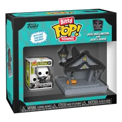 Bitty POP! Towns: The Nightmare Before Christmas "Jack Skellington and Jack's House" EXCLUSIVE ICXLUDED! Jack Skellington Vinyl Figure