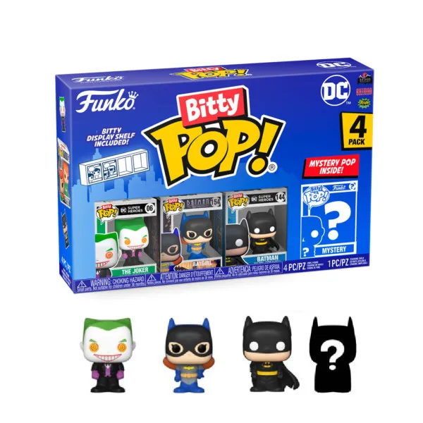 Bitty POP! Vinyl Figure: Batman 4-Pack "The Joker"
