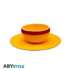 Bowl and saucer: One Piece "Strawhat"