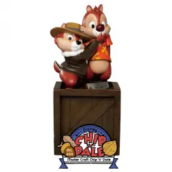 Άγαλμα Master Craft: Τσιπ και Ντέιλ Rescue Rangers 