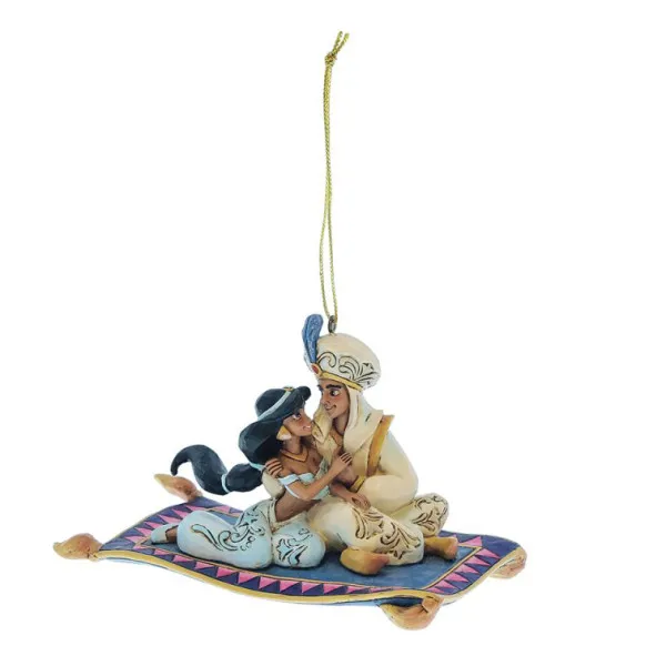 Χριστουγεννιάτικο στολίδι: Αλαντίν και Γιασμίν "A Whole New World" του Jim Shore