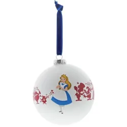 Christmas Ornament: Alice in Wonderland "We are All Mad Here"