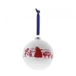 Christmas Ornament: Alice in Wonderland "We are All Mad Here"