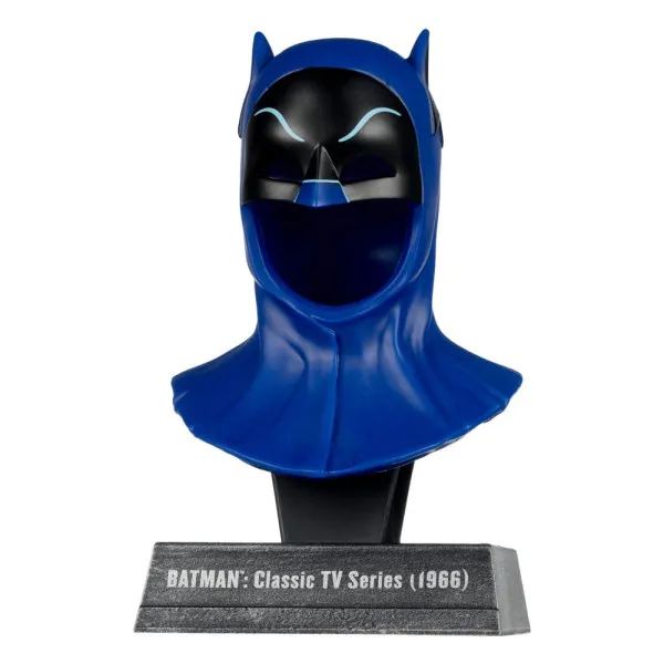 DC Direct Mini Replica: Μάσκα του Batman από το Batman 1966 (κλίμακα 1/3)