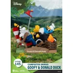 Disney D-Stage: Goofy & Donald Diorama