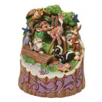 Disney Showcase "Carved by Heart": Bambi's Forrest Friends του Jim Shore