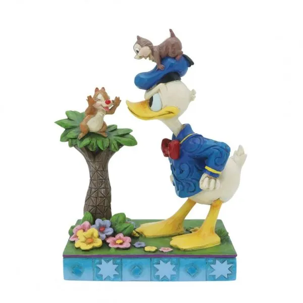 Disney Showcase: Donald Duck and Chip n Dale "A mischievous pair" by Jim Shore