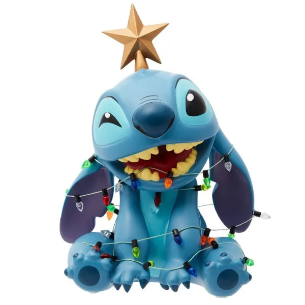Disney Showcase: Lilo and Stitch "Christmas Stitch Wrapped In Lights"