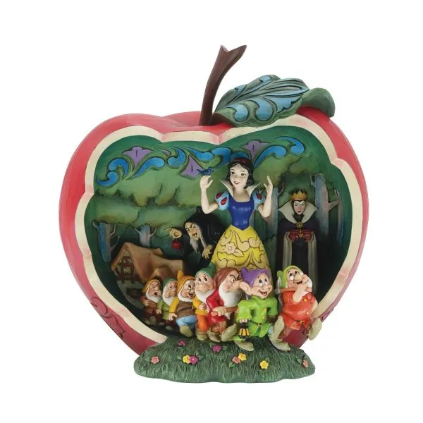 Disney Showcase: Snow White "Apple Scene Masterpiece" του Jim Shore