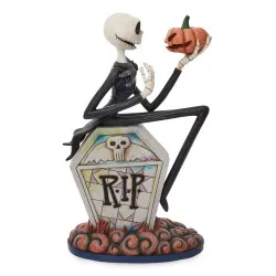 Disney Showcase: The Nightmare Before Christmas "Jack on Gravestone" by Jim Shore