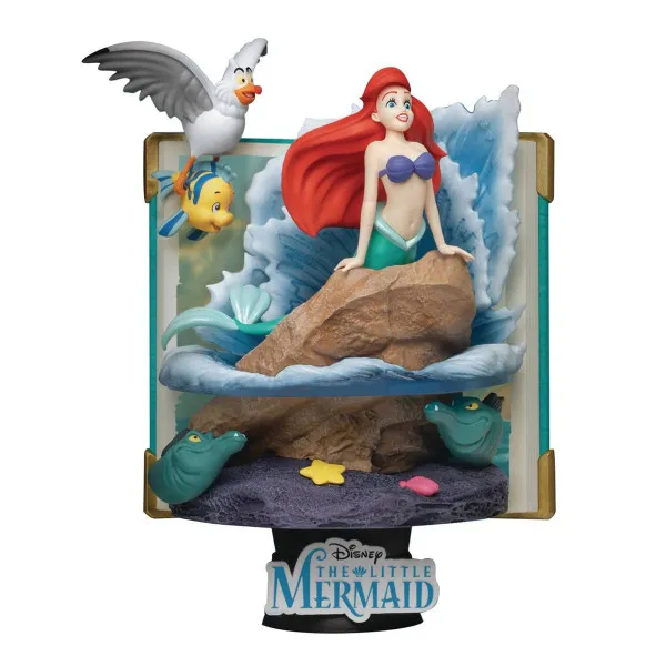 Disney Story Book Series D-Stage PVC Diorama: Ariel