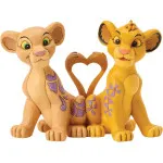 Disney Traditions Ο Βασιλιάς των Λιονταριών: Σίμπα & Νάλα Heart Tails "The Circle of Love" του Jim Shore