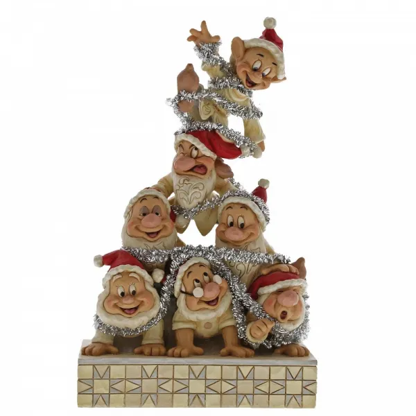 Disney Traditions "Precarious Pyramid with the Seven Dwarfs"