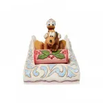 Disney Traditions: Donald and Pluto Sledding "A Wild Ride" του Jim Shore