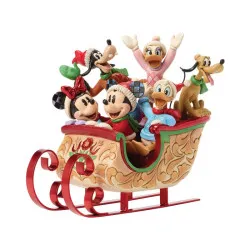 Disney Traditions: Μίκυ,  Μίννι, Ντόναλντ, Νταίζη, Γκούφι και Πλούτο "A Sleigh Full of Joy"