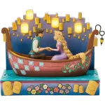 Disney Traditions: Tangled "A Dream Come True" του Jim Shore με LED φαναράκια