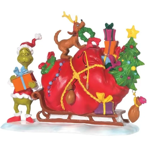 Enesco: The Grinch "The Grinch's Small Heart Grew three sizes that day"