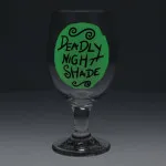 Pint Glass: Nightmare before Christmas "Deadly Night Shade" (Glow in the Dark)
