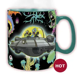 Heat Change Mega Mug: Rick and Morty "Spaceship"