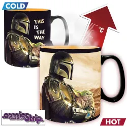 Heat Change Mega Mug: The Mandalorian "This is the way"