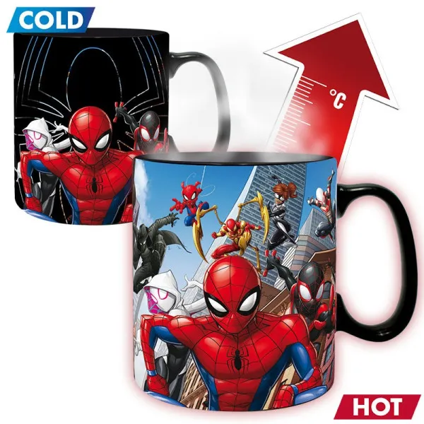 Heat Change Κούπα - Spider-Man: Multiverse