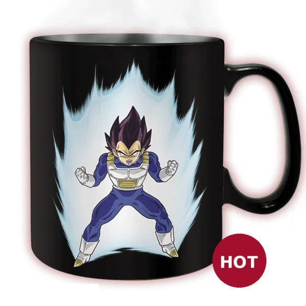 Heat Change Mug: Dragon Ball Z - Βατζέτα