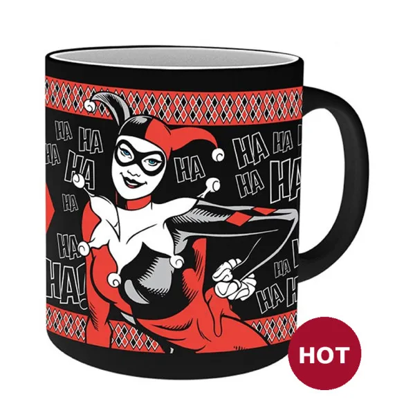 Heat Change Mug: Harley Quinn "Psychotic"