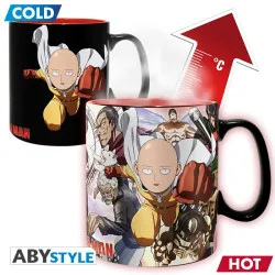Heat Change Mug: One-Punch Man "Heroes"