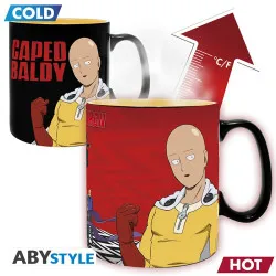Heat Change Mug: One-Punch Man "Saitama & Garou"