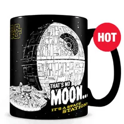 Heat Change Mug: Star Wars "That's No Moon"